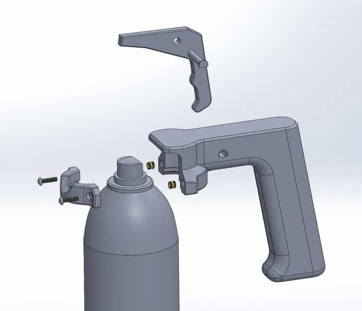 Tay cầm bình sơn xịt (Spray Paint Can Handle) - Image 3