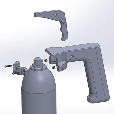 Tay cầm bình sơn xịt (Spray Paint Can Handle)