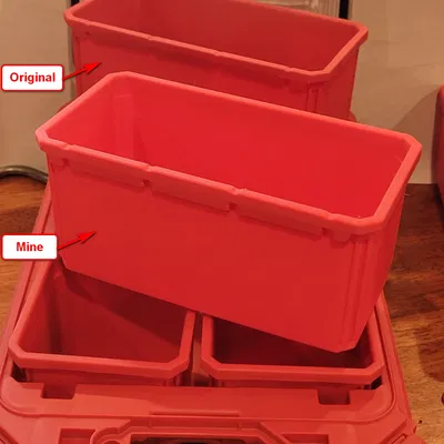 Khay Organizer tương thích Milwaukee Packout - Hình chữ nhật