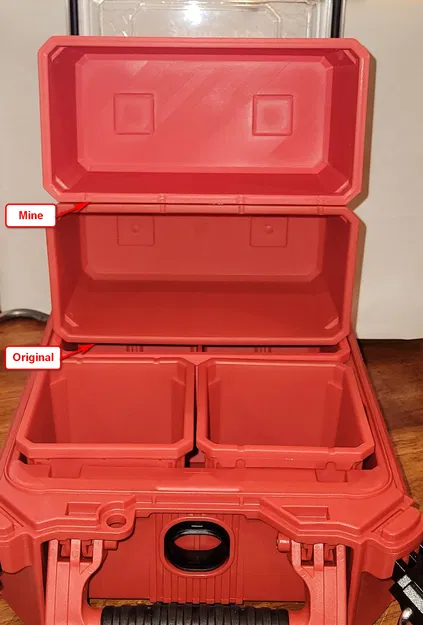 Khay Organizer tương thích Milwaukee Packout - Hình chữ nhật - Image 3