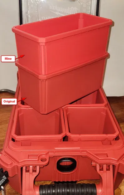 Khay Organizer tương thích Milwaukee Packout - Hình chữ nhật - Image 4