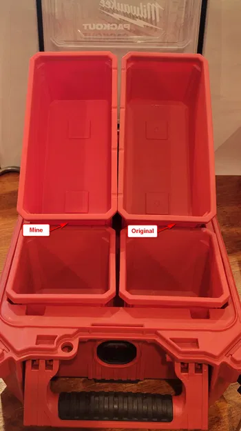 Khay Organizer tương thích Milwaukee Packout - Hình chữ nhật - Image 7