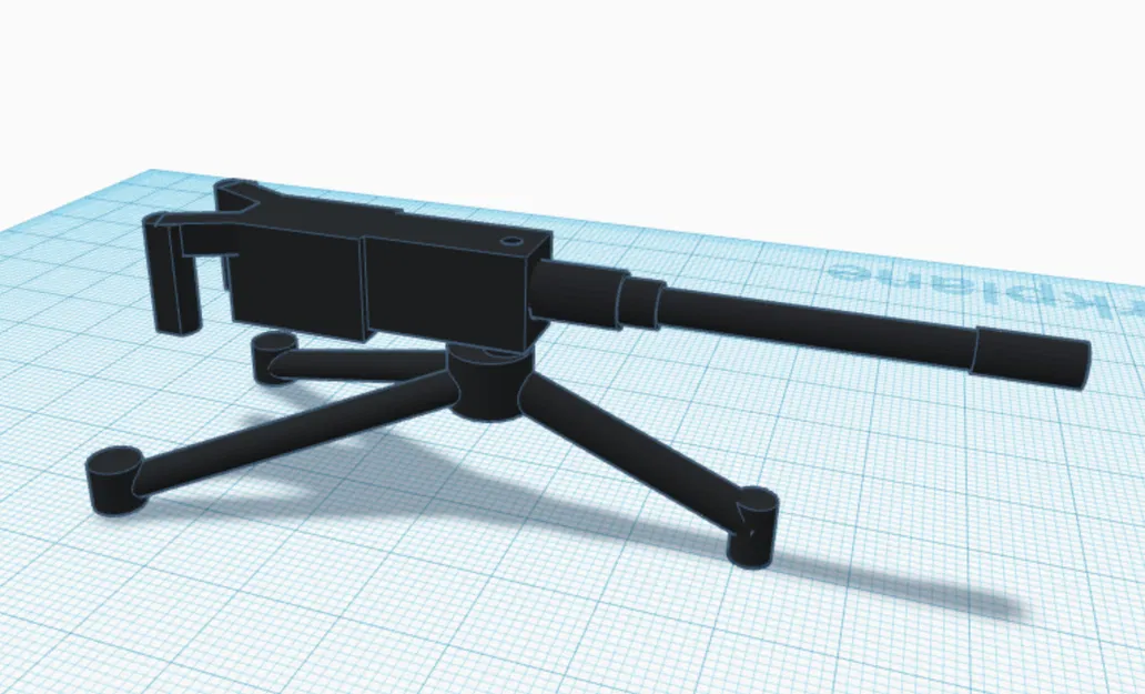 Súng Máy Dummy 13: Phụ Kiện In 3D Chi Tiết Và Ấn Tượng - Image 1