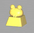 Keycap Hình Ếch Ngộ Nghĩnh - In 3D Độc Đáo - Thumbnail 1