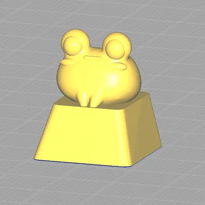 Keycap Hình Ếch Ngộ Nghĩnh - In 3D Độc Đáo