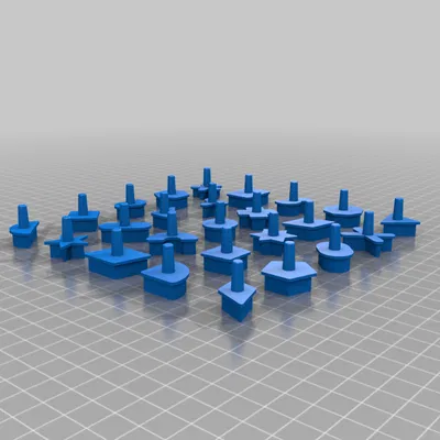 Quân cờ thay thế cho trò chơi Perfection