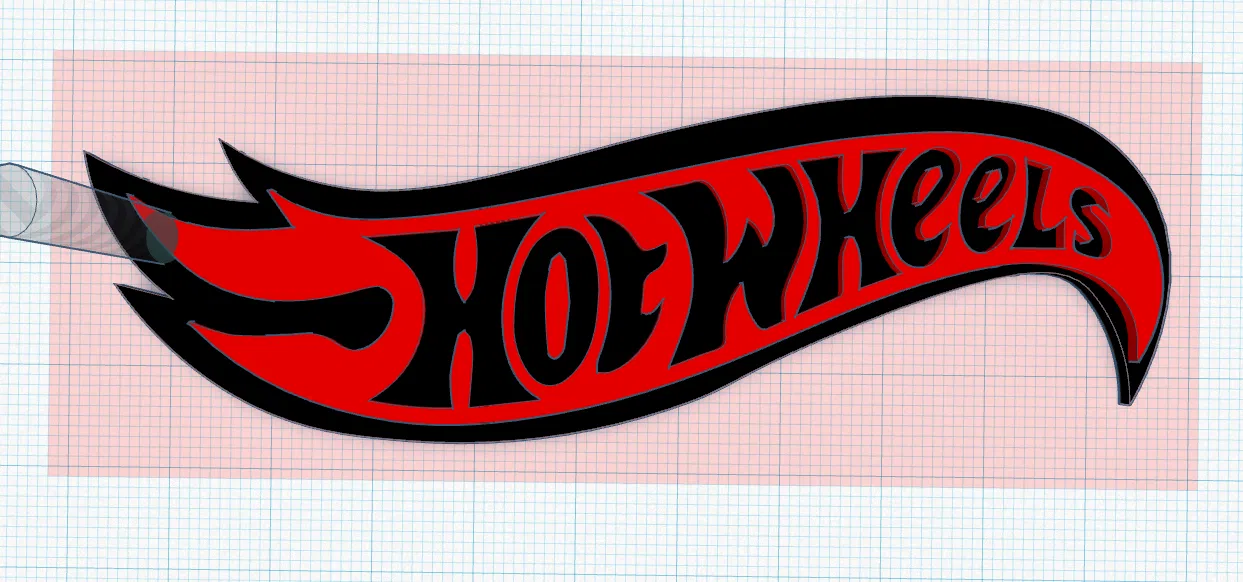 Móc Khóa Logo Hot Wheels In 3D Độc Đáo - Image 1