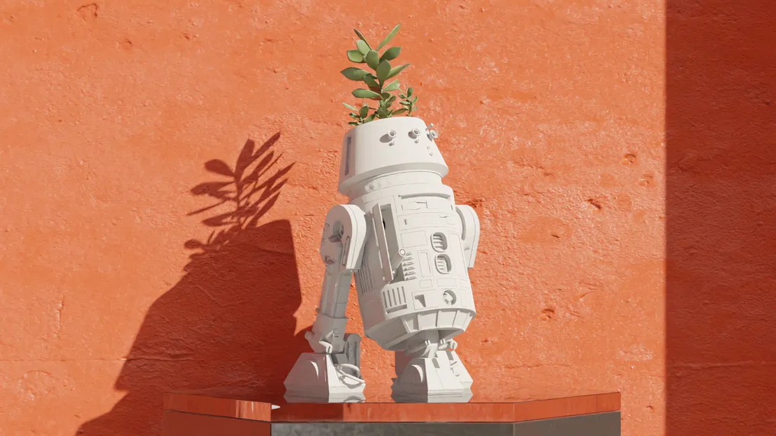 R5-D4 - Star Wars Rebels: Chậu cây (Pot Plant) - Image 1