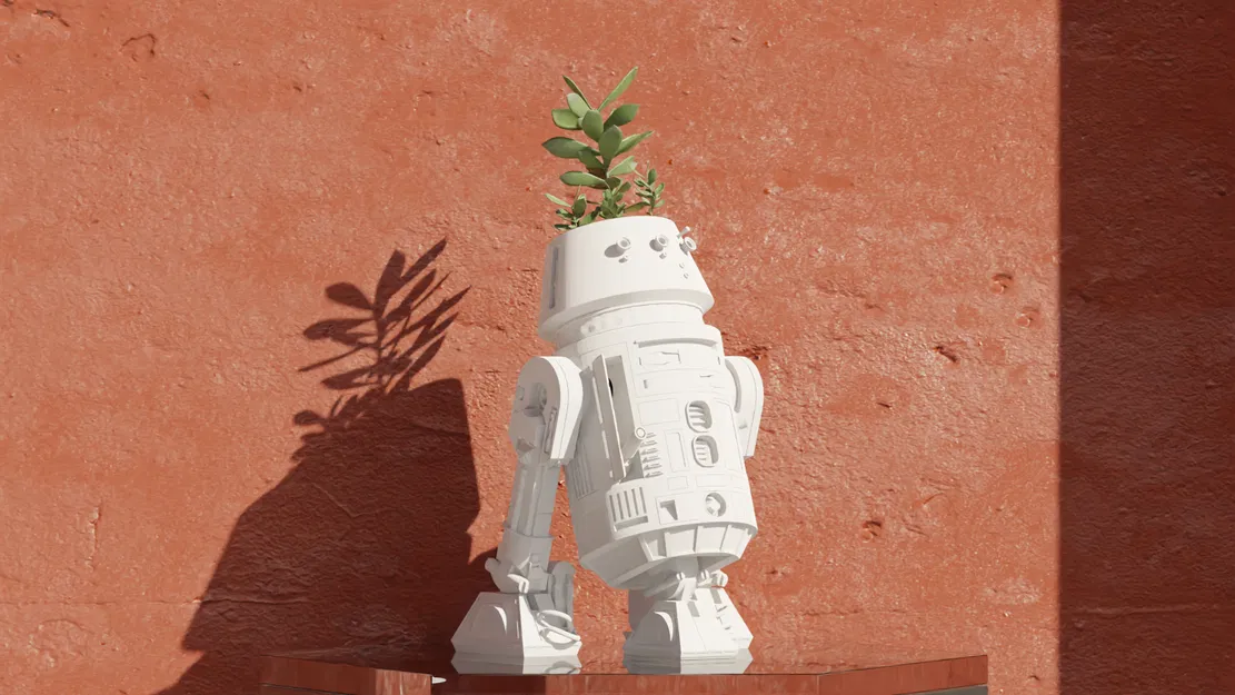 R5-D4 - Star Wars Rebels: Chậu cây (Pot Plant) - Image 2