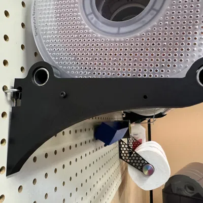 Pegboard Filament Shelf Bracket – Giá đỡ kệ filament gắn pegboard