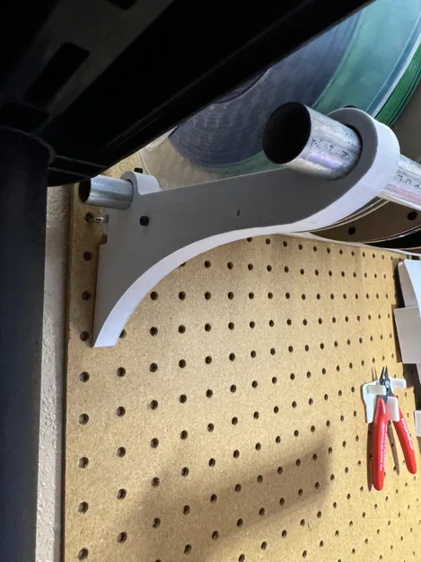 Pegboard Filament Shelf Bracket – Giá đỡ kệ filament gắn pegboard - Image 3