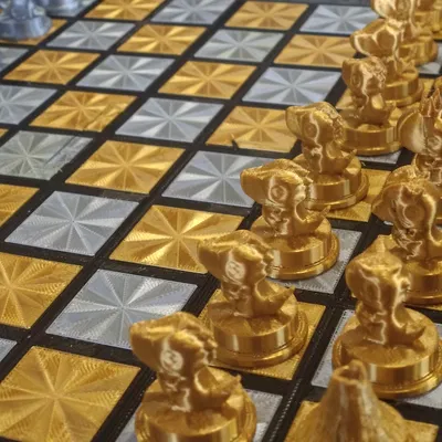 Bộ Cờ Vua Khủng Long (Dino Chess Set)