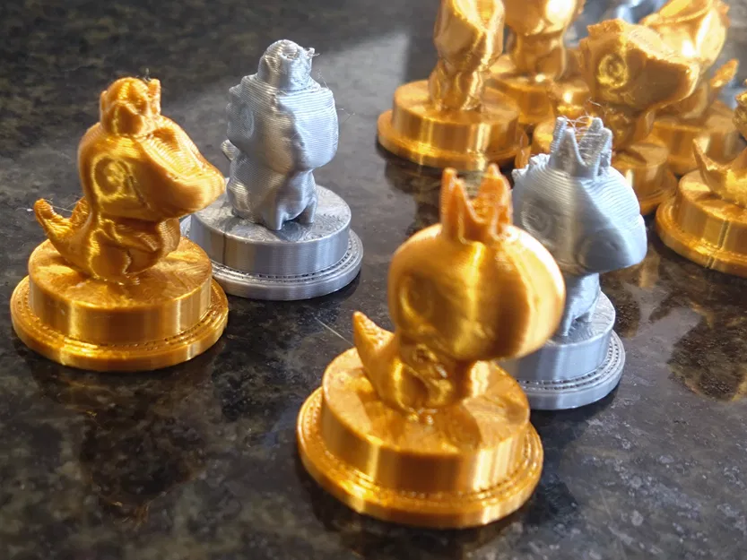 Bộ Cờ Vua Khủng Long (Dino Chess Set) - Image 4