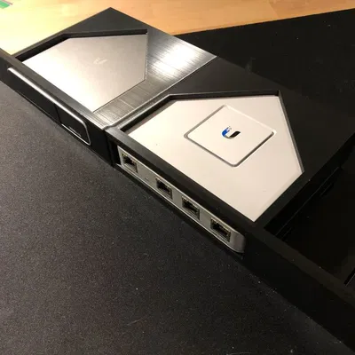 Giá Rack Mount cho Ubiquiti UniFi USG và Cloud Key Gen 2 Plus