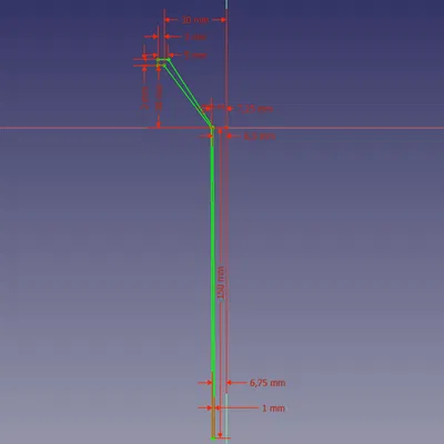 Phễu Rót Chất Lỏng Dài Mỏng Tiện Lợi