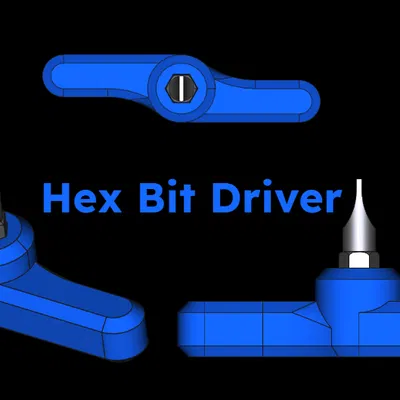 Tay Vặn Lục Giác Mini 1/4 inch (6.35mm) - Dụng Cụ DIY Tiện Lợi