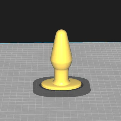 Mẫu In 3D "Perfect Buttplug" - Khám Phá Khoái Cảm