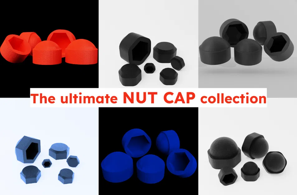 Bộ Nắp Bu Lông (NUT CAP) Tối Thượng – Tùy Chỉnh & In 3D - Image 1