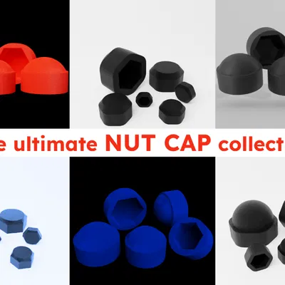 Bộ Nắp Bu Lông (NUT CAP) Tối Thượng – Tùy Chỉnh & In 3D