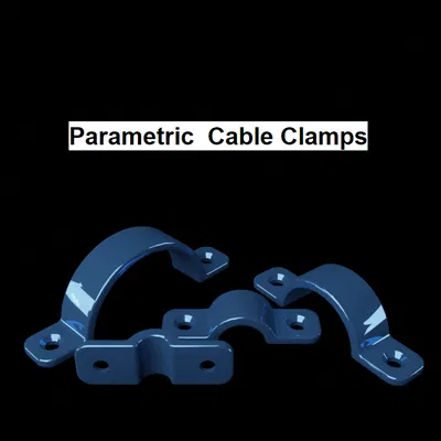Kẹp Giữ Dây Cáp Theo Yêu Cầu (Parametric Cable Clamps)