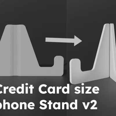 Chân Đế Điện Thoại Gấp Gọn Cỡ Thẻ Tín Dụng Tiện Lợi