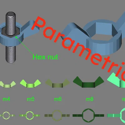 Đai ốc cánh tùy chỉnh mọi kích cỡ ren (Metric & Imperial)