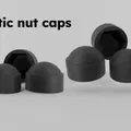 Chụp đai ốc nhựa - Bảo vệ và trang trí ốc vít 3D - Thumbnail 2