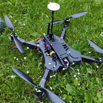 Foldable Drone Quadcopter v1 – Drone gập (Prototype) cho DJI Naza V2