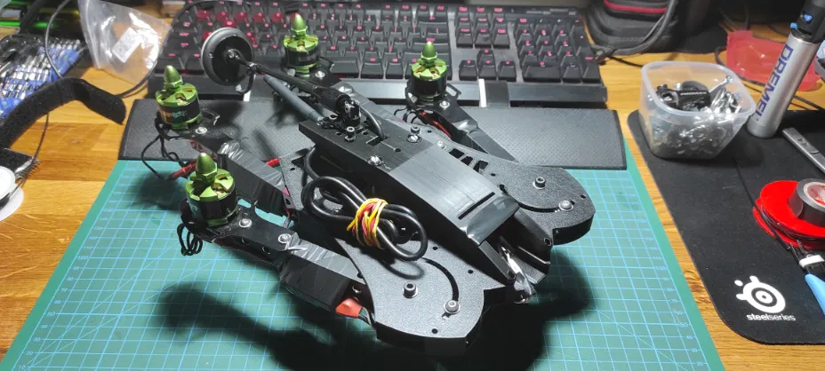 Foldable Drone Quadcopter v1 – Drone gập (Prototype) cho DJI Naza V2 - Image 2