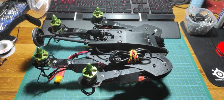 Foldable Drone Quadcopter v1 – Drone gập (Prototype) cho DJI Naza V2 - Image 3