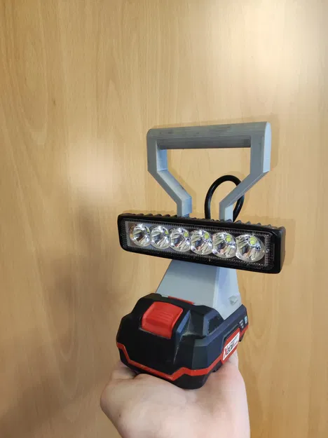 Parkside světlo (đèn làm việc dùng pin Parkside 20V) - Image 1