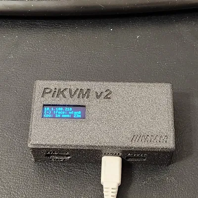 Vỏ PiKVM DIY V2 cho Pi Zero 2 W kèm OLED