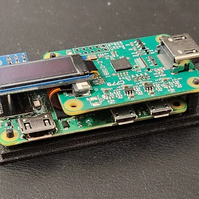 Vỏ PiKVM DIY V2 cho Pi Zero 2 W kèm OLED