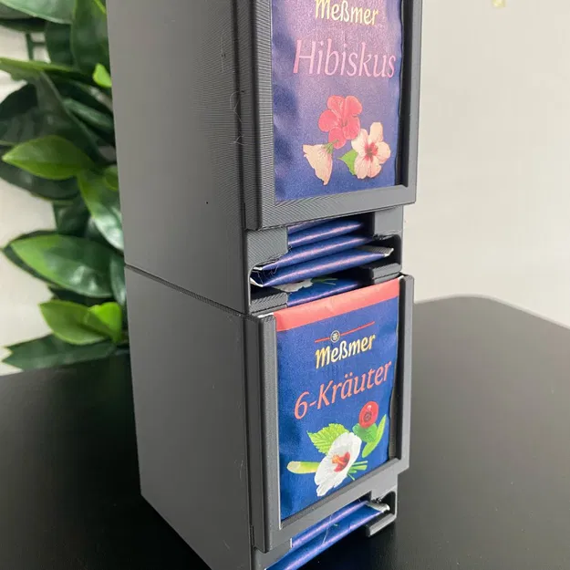 Hộp Đựng Trà Túi Lọc Xếp Chồng 25 Túi Tiện Lợi - Image 2