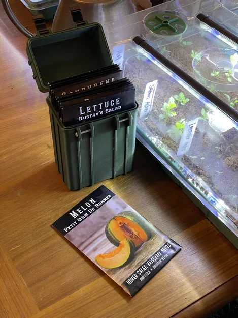 Hộp lưu trữ gói hạt giống cho Baker Creek Heirloom Seed Co - Image 1