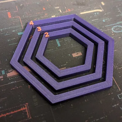 Khuôn Mẫu Lục Giác (Hexagon Templates)