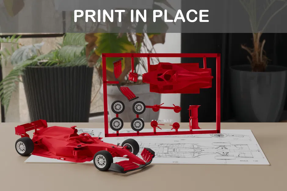 Xe Công thức 1 - Kit Card - Image 1