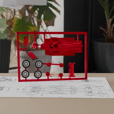 Xe Công thức 1 - Kit Card