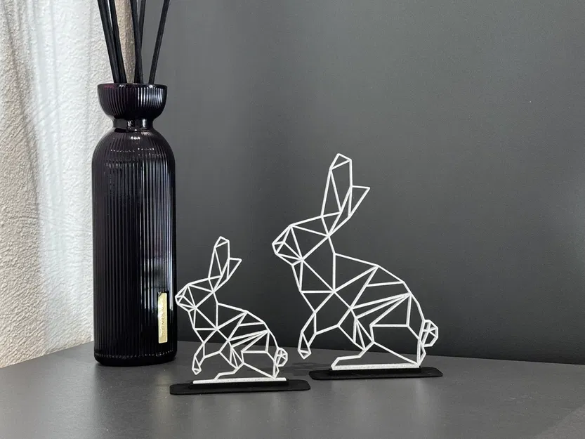 Trang trí Thỏ Low Poly - Image 1