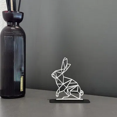 Trang trí Thỏ Low Poly