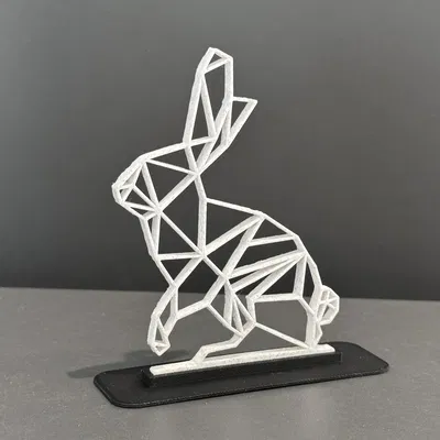 Trang trí Thỏ Low Poly