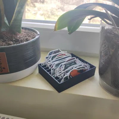 Khay Sắp Xếp Decal 8 Ngăn Tiện Lợi - In 3D Dễ Dàng