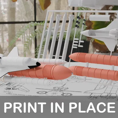 Spaceshuttle- Kit Card (Thẻ Kit Lắp Ráp)