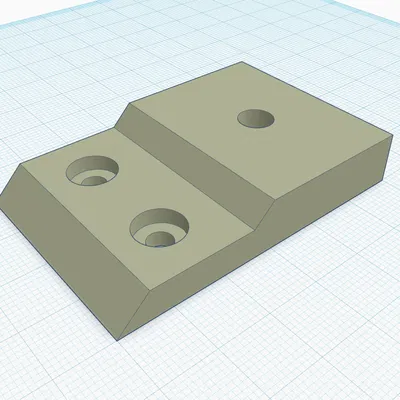 Giá đỡ cảm biến sợi nghiêng cho Ender 3 V3 KE/SE