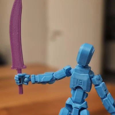 Thanh Kiếm Khổng Lồ (Big Sword) Cho Mô Hình Dummy 13