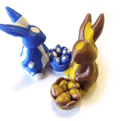 Single Extruder - Dual Color - Easter Bunny