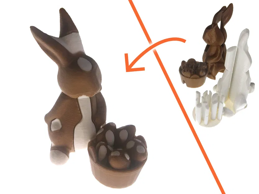 Single Extruder - Dual Color - Easter Bunny - Image 6