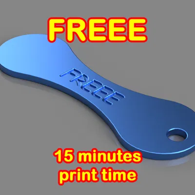 Dụng Cụ Mở Khóa Giỏ Hàng "FREEE" In 3D Tiện Lợi