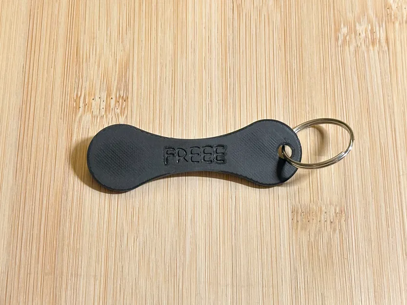 Dụng Cụ Mở Khóa Giỏ Hàng "FREEE" In 3D Tiện Lợi - Image 2