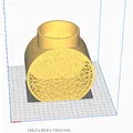 Bình hoa Voronoi 3D - Chậu hoa trang trí nghệ thuật - Thumbnail 4